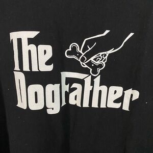 The Dog Father God Father Title Graphic Parody Tee 3XL